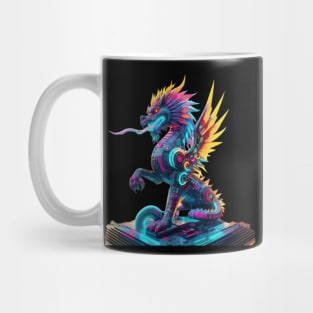 Cyber dragon Mug